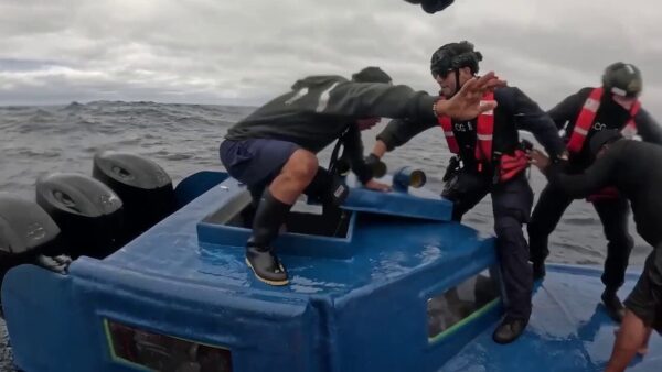 U.S. Coast Guard Destroys Drug Smuggling Vessel in Operation Pacific Viper