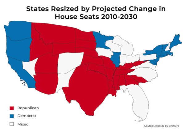 Electoral College Shift Threatens Democratic Dominance Post-2030 Census
