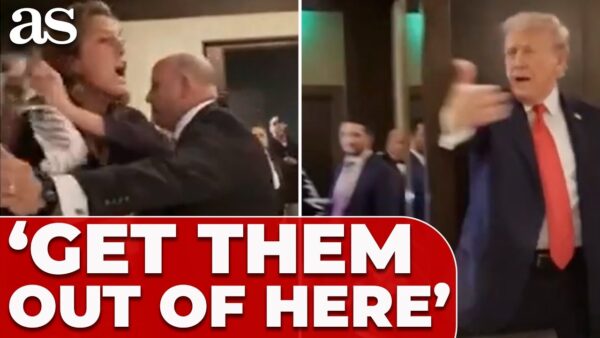 Trump Confronts Protesters at D.C. Restaurant Amid ‘Free Palestine’ Chants