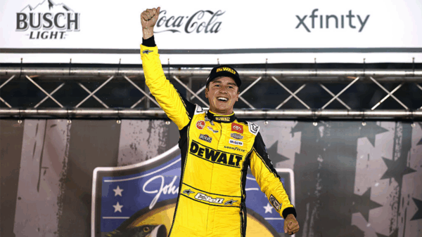 NASCAR Driver Honors Late Conservative Figure After Victory