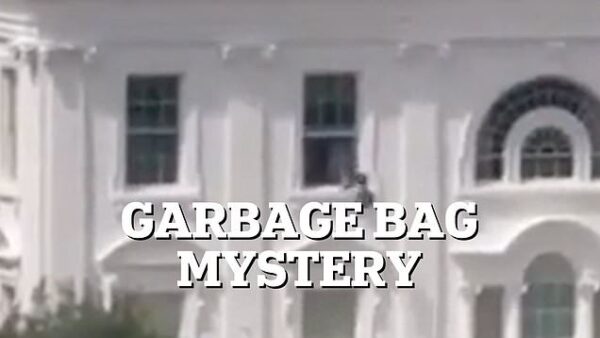 Mysterious Black Bag Thrown from White House Sparks Speculation