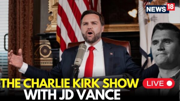 Vice President J.D. Vance Hosts Tribute for Late Friend Charlie Kirk on ‘The Charlie Kirk Show’