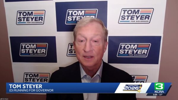 Tom Steyer Launches Gubernatorial Campaign in California