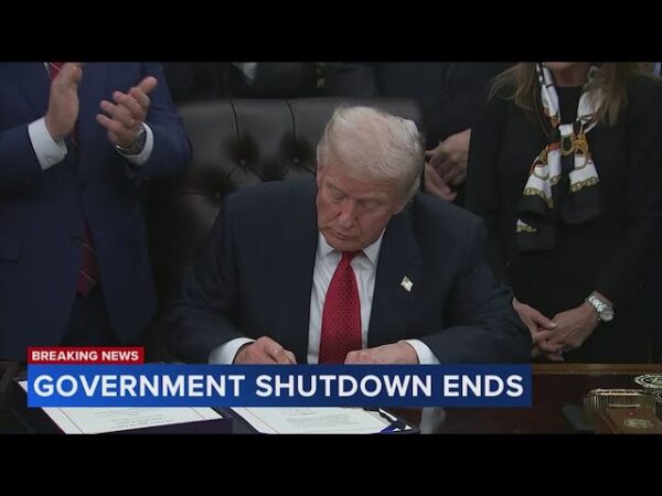The Longest Government Shutdown in American History Ends as Trump Signs Funding Bill