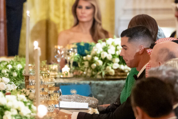 Trump Hosts Dinner with Saudi Crown Prince and Soccer Star Ronaldo