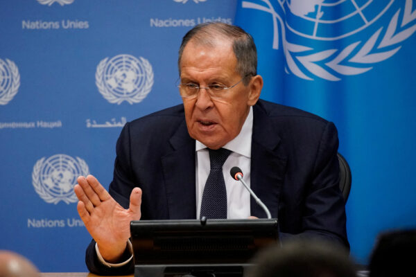 Lavrov Accuses European Elites of Using Ukraine as Proxy in Effort to Defeat Russia