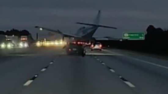 Florida Plane Emergency Landing Crashes into Car, Injures Driver