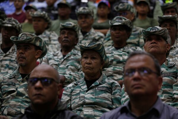 Venezuela Militia Shows Resolve Amid U.S. Tensions