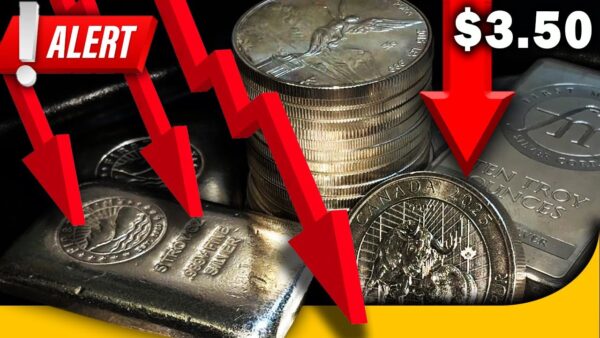 Silver Ripping Up 3.50 Today, Now at $57!