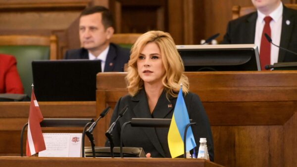 Ukrainian Drones Target Latvia’s Border Oil Depot; Prime Minister Evika Silina Steps Down