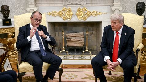 Trump Turns 80 With German Chancellor’s Custom ’47’ Jersey