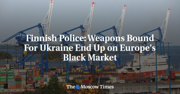 Ukrainian Arms Diversion Fuels European Black Market as Mafia Seeks Advanced Weaponry