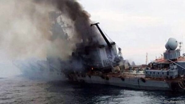 Ukrainian Drones Sink Russian Civilian Vessel in Black Sea